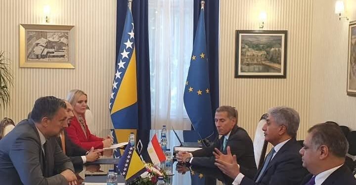 وزير السياحة والآثار يستهل زيارته الرسمية للبوسنة والهرسك بلقاء وزير الخارجية