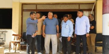 الزملوط يتفقد أعمال إنشاء المركز الإقليمي لتنمية قدرات العاملين بالجهاز الإداري