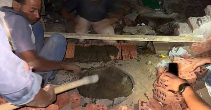 بعد واقعة “الثقب الأسودبالجيزة إغلاق فتحات أسفل الكباري لمنع استغلالها في أنشطة غير مشروعة بالهرم
