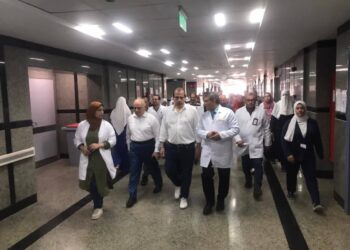 نائب وزير الصحة والسكان يتفقد عدة منشآت طبية في محافظة القليوبيه