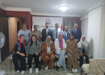 الجبهة الوطنية في جولة ميدانية واسعة في اليوم الاول من الاستحقاق الانتخابي لمجلس الشيوخ المصري