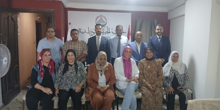 الجبهة الوطنية في جولة ميدانية واسعة في اليوم الاول من الاستحقاق الانتخابي لمجلس الشيوخ المصري