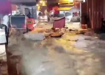 فيضانات شمال شرق الصين تؤدي إلي مصرع 10 أشخاص و33 مفقود