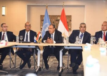 وزير الخارجية يلتقي مع المصريين العاملين في الأمم المتحدة بنيويورك