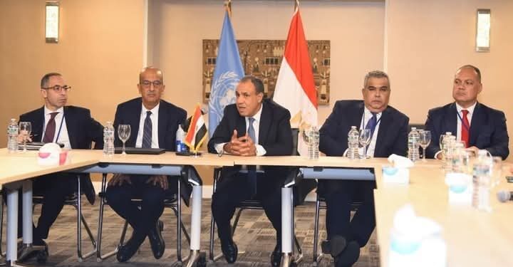 وزير الخارجية يلتقي مع المصريين العاملين في الأمم المتحدة بنيويورك