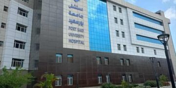 الافتتاح التجريبي لمستشفى جامعة بورسعيد