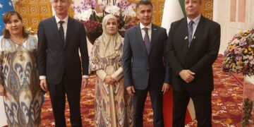 سفارة أوزبكستان بالكويت تحتفل بالعيد الوطني الرابع والثلاثين