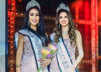 سكينة بوزيدي تتوج بلقب “كوين أراب وورلد وايد أمريكا” بنيويورك 