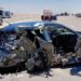 حادث مأسوي لمدير مستشفى الصدر بالعياط .وفاة أحد أبنائه وإصابة الآخر
