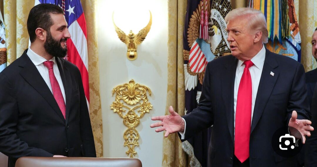 اعلام عبري . ينشر تقرير حول ما تم الاتفاق عليه بين الرئيس السوري و ترامب بشأن إسرائيل