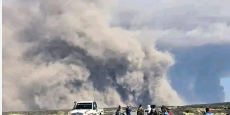 بركان أثيوبيا يعود للحياة بعد سبات أستمر لأكثر من 10 آلاف سنة !! الأرض تتحضر لحدث جلل قريباً و ما حدث هو مجرد البداية !!