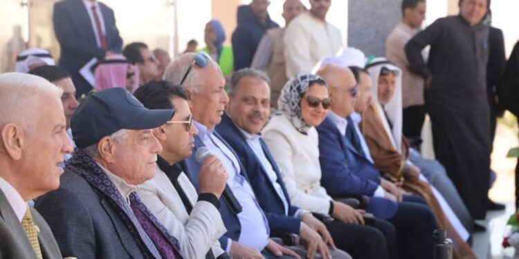 وزير الشباب والرياضة ومحافظ الوادي الجديد يشهدان ختام فعاليات مهرجان الرياضات التراثية والفنون