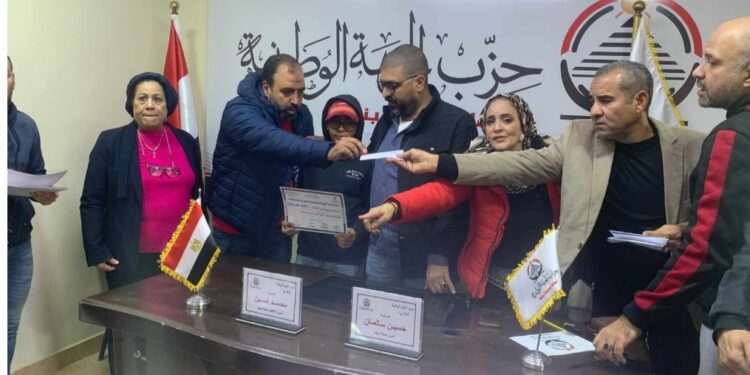 بالصور …إنطلاق أولي فعاليات ” الطالب المبدع ” في حزب الجبهة الوطنية ببنها