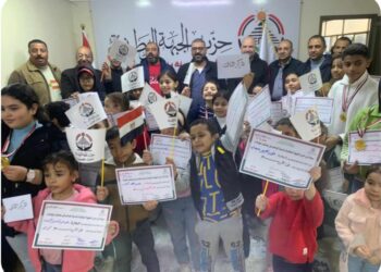 بالصور …إنطلاق أولي فعاليات ” الطالب المبدع ” في حزب الجبهة الوطنية ببنها