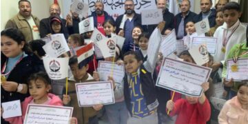 بالصور …إنطلاق أولي فعاليات ” الطالب المبدع ” في حزب الجبهة الوطنية ببنها