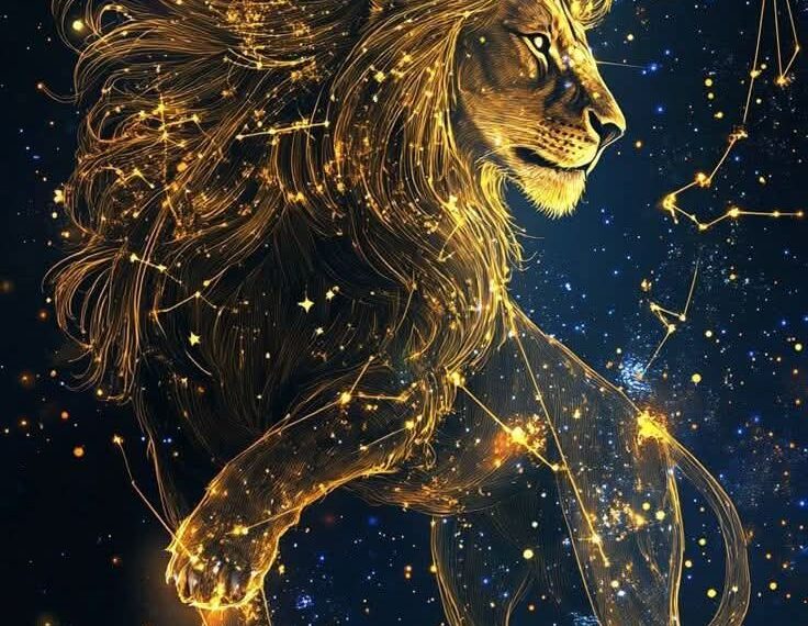 اكتمال القمر في برج الاسد يوم 1 فبراير 2026 المتأثرين مابين درجة 12 – 14